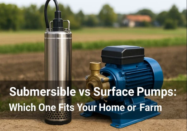 Submersible vs Surface Pumps: Picking the Perfect Pump for Your Home or Farm